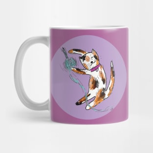 Playing Kitty Mug